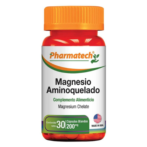 MAGNESIO AMINOQUELADO CAP X 30 (PHARMATECH)
